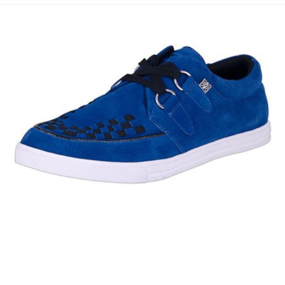 Blue Creeper Suede Sneaker